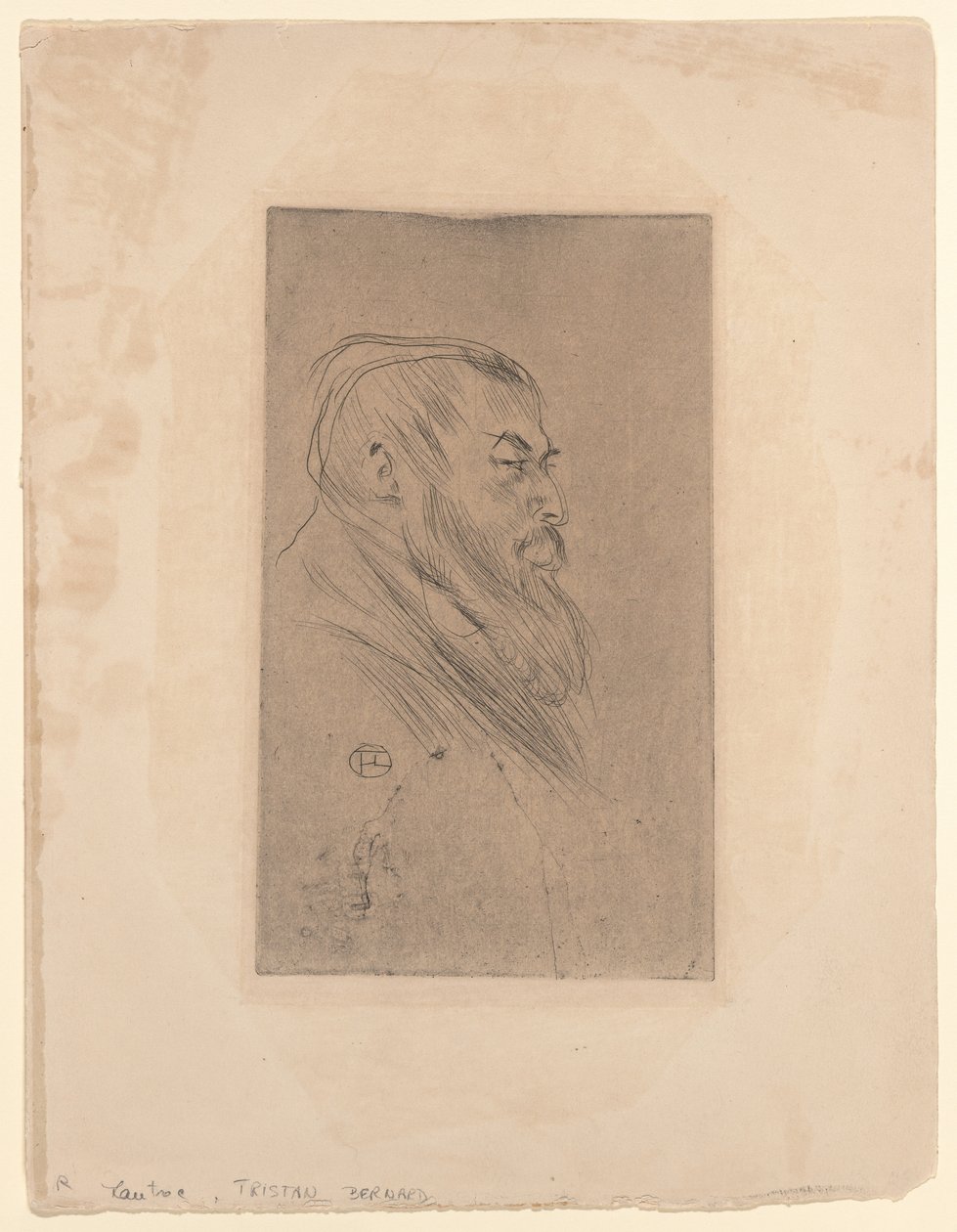 Tristan Bernard alkotó: Henri de Toulouse-Lautrec