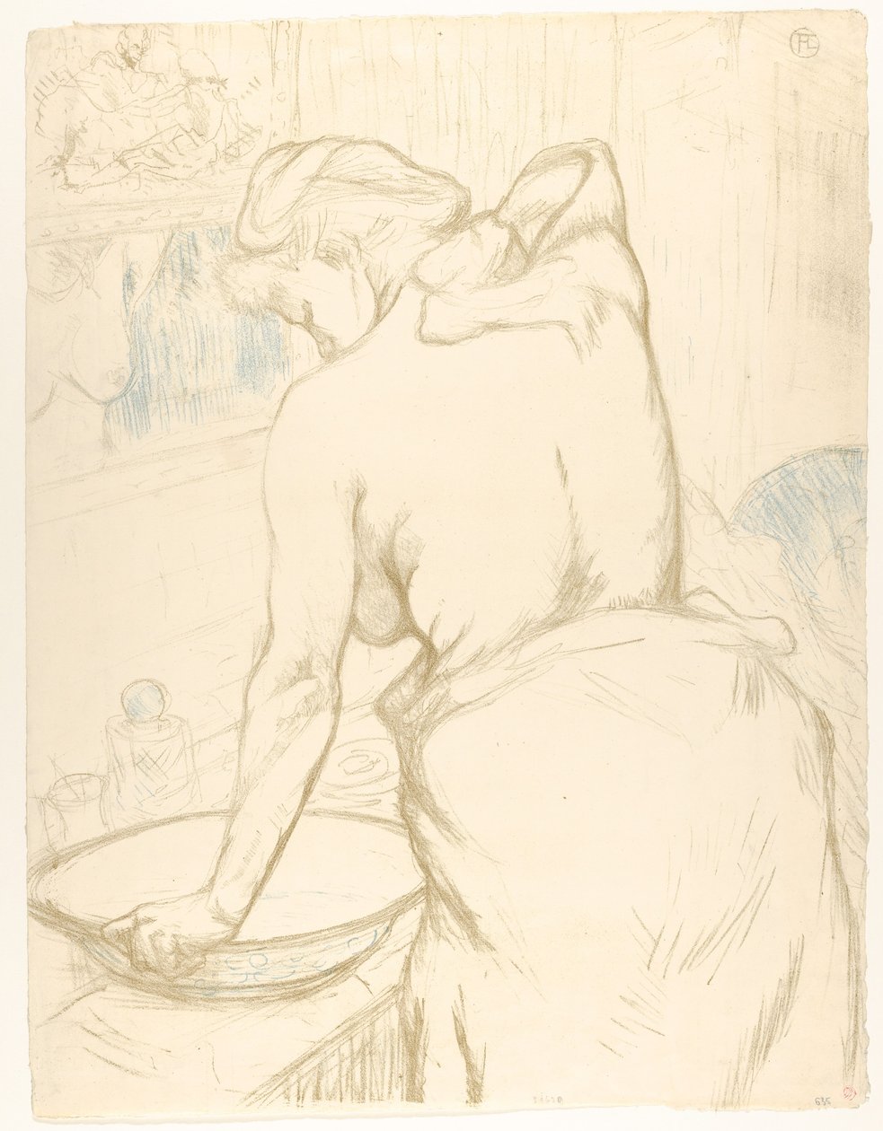 Mosás alkotó: Henri de Toulouse-Lautrec