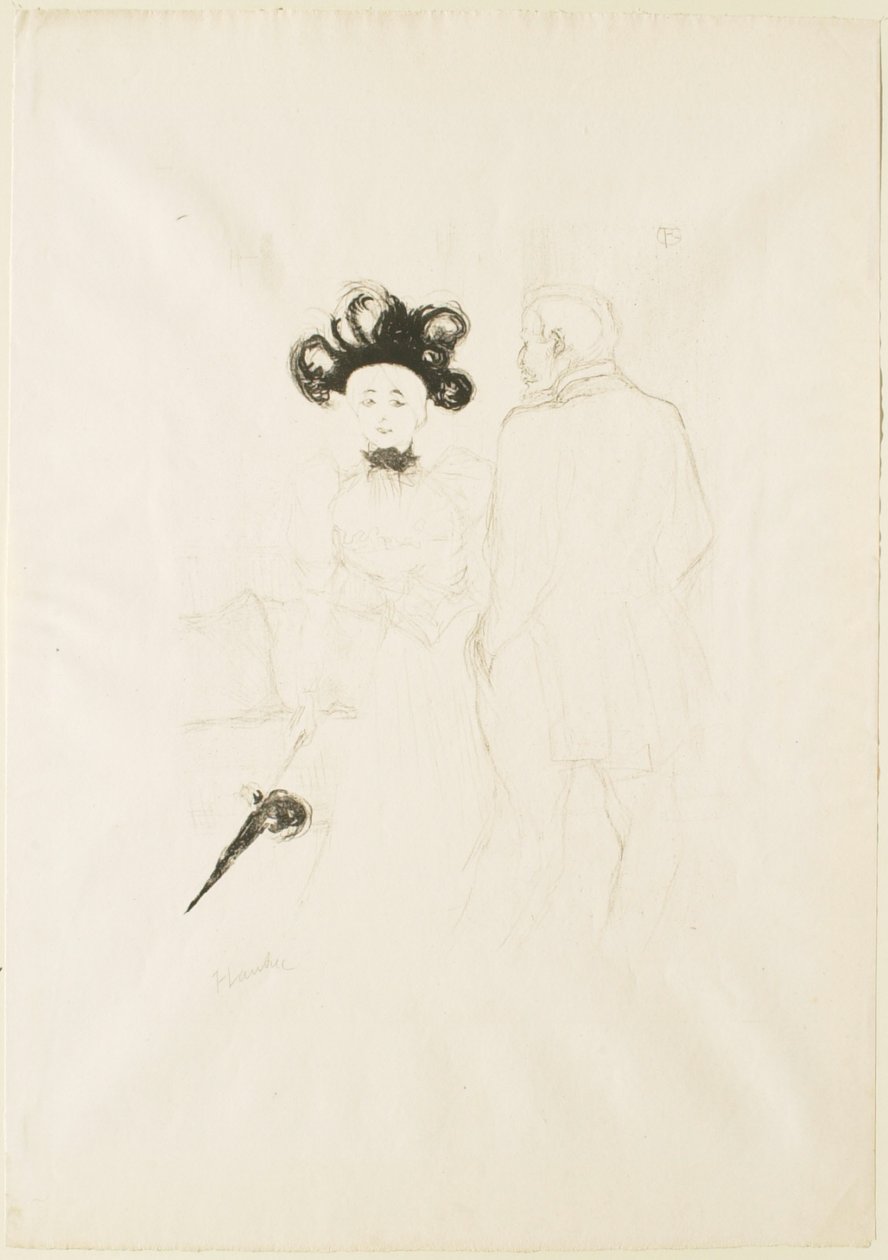 Yahne és Antoine „A nehéz életkorban“ alkotó: Henri de Toulouse-Lautrec