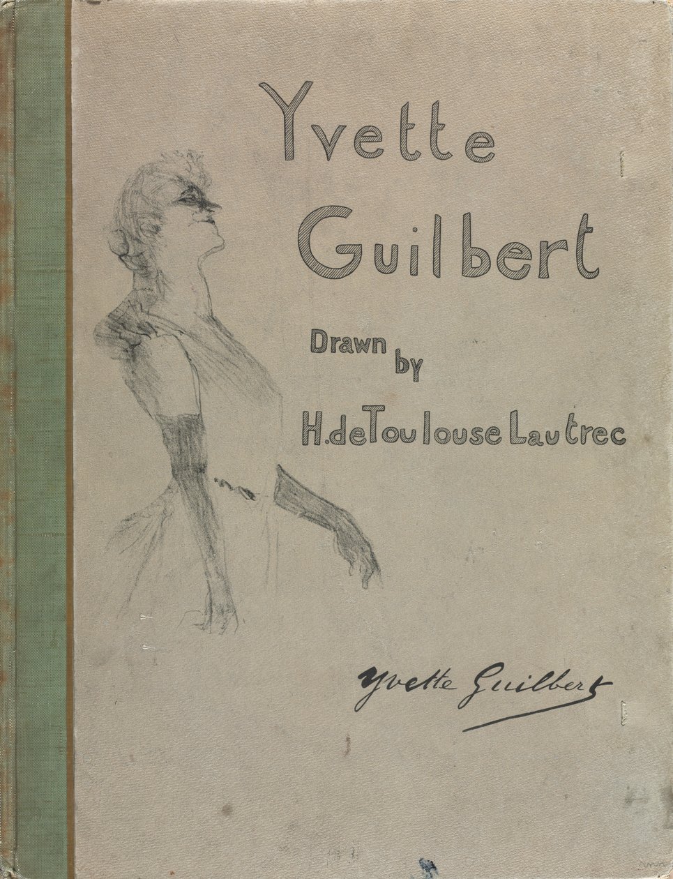 Yvette Guilbert-angol sorozat alkotó: Henri de Toulouse-Lautrec