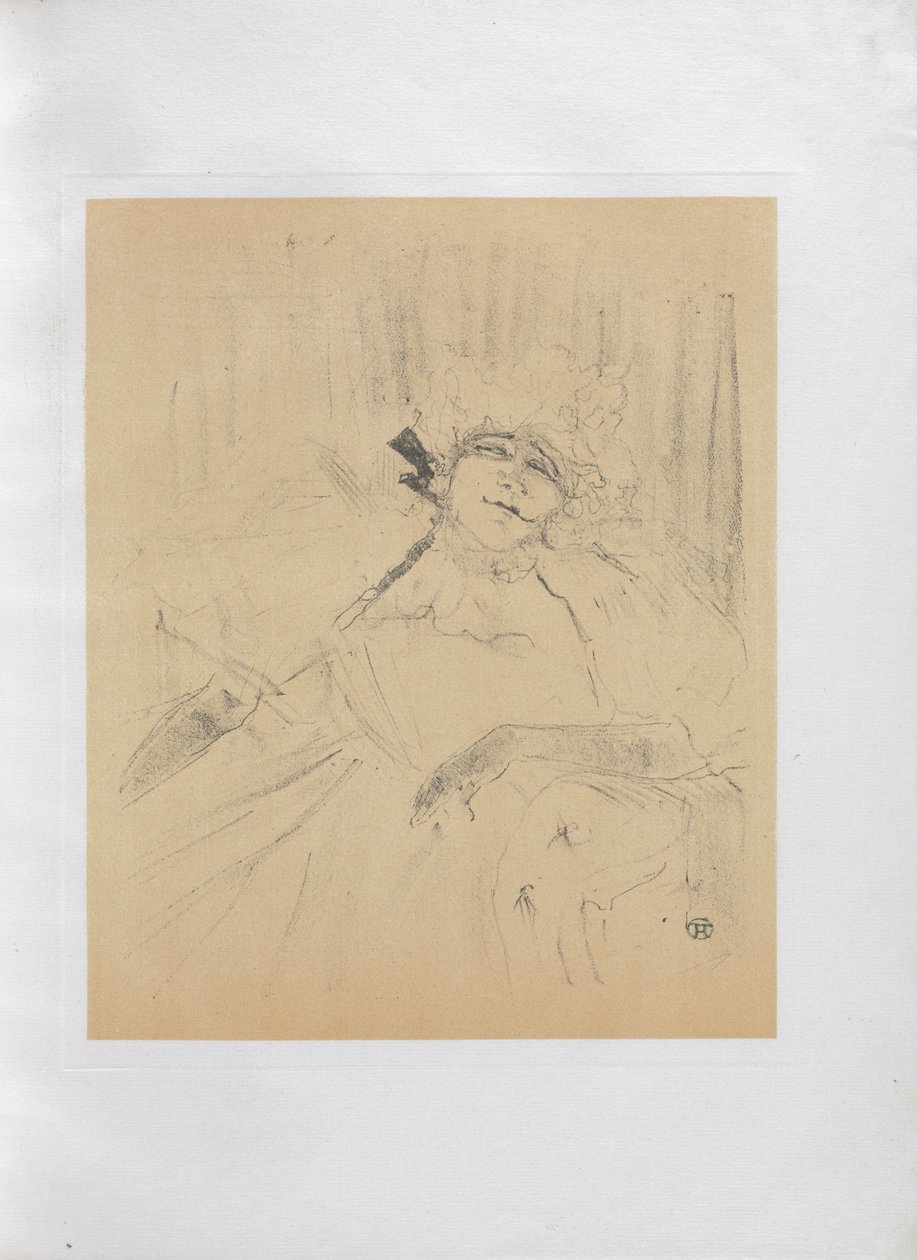 Yvette Guilbert-angol sorozat: Régi dal alkotó: Henri de Toulouse-Lautrec