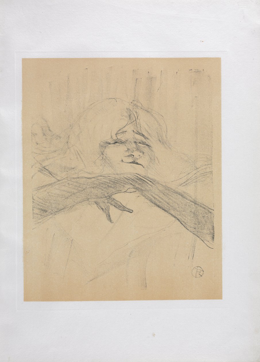 Yvette Guilbert-angol sorozat: Linger Longer Loo alkotó: Henri de Toulouse-Lautrec
