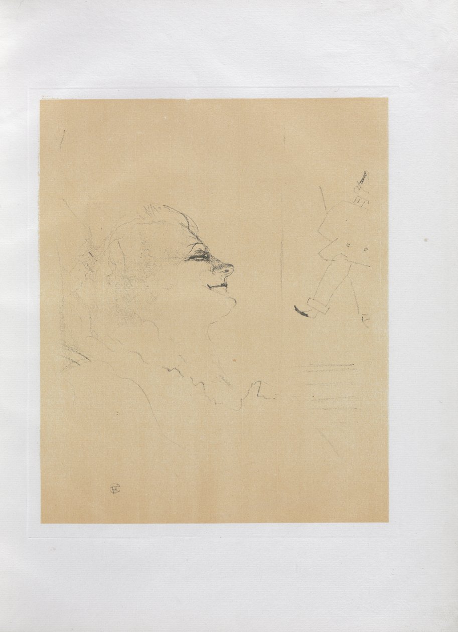 Yvette Guilbert-angol sorozat: Pessima alkotó: Henri de Toulouse-Lautrec