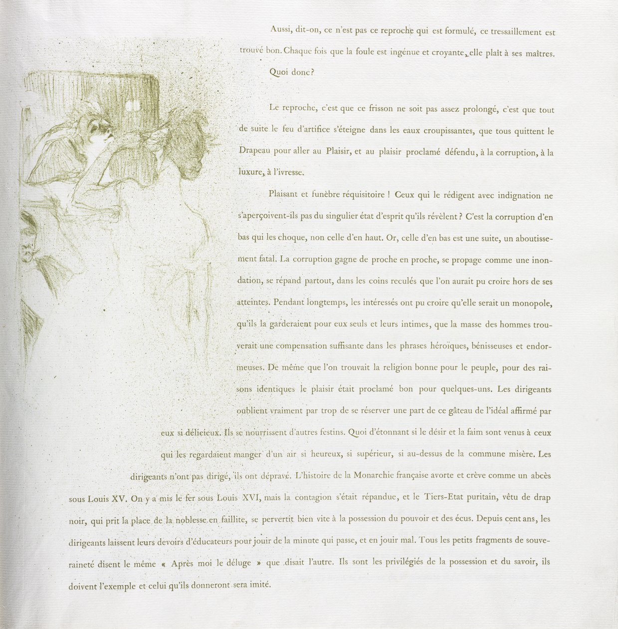 Yvette Guilbert-francia sorozat: 13. sz alkotó: Henri de Toulouse-Lautrec