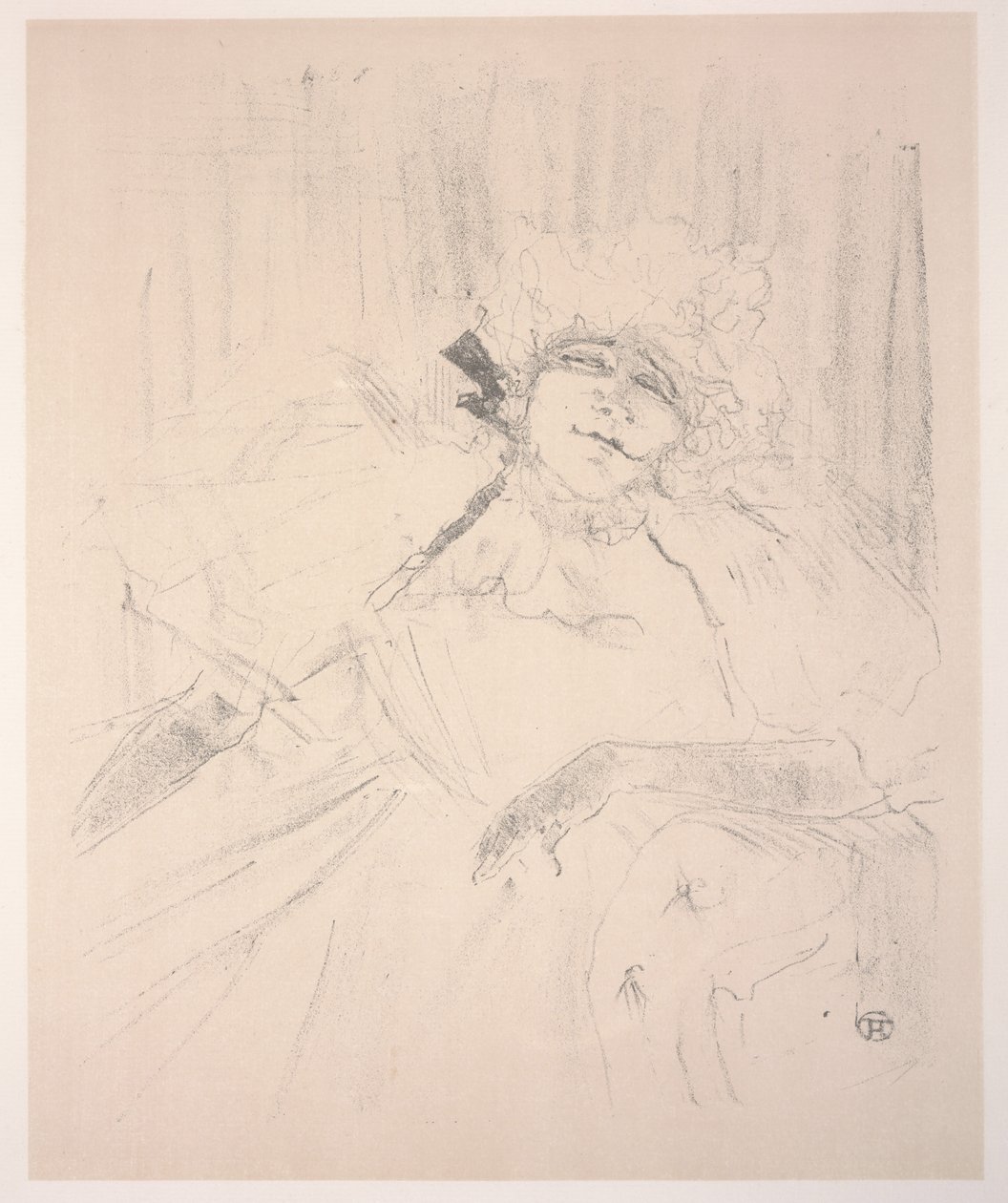 Yvette Guilbert alkotó: Henri de Toulouse Lautrec