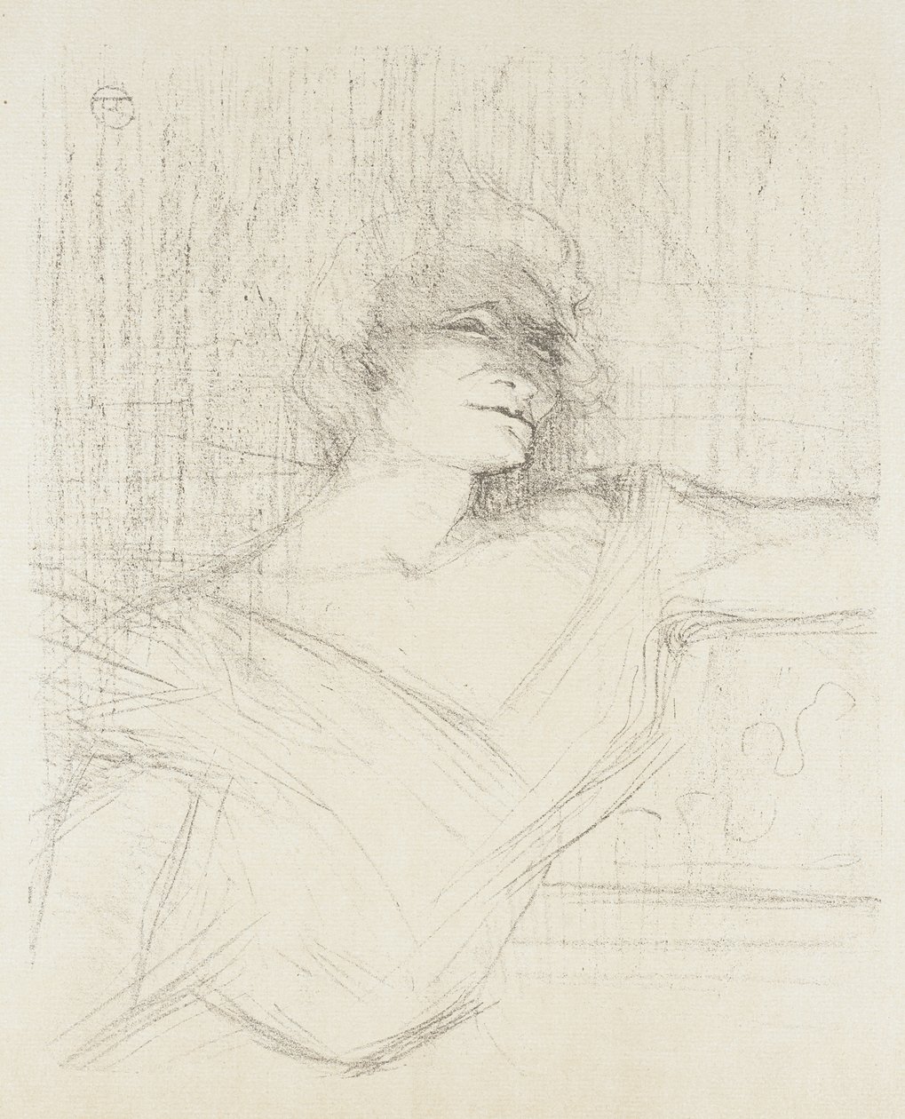 Yvette Guilbert, A ragadós csapdában alkotó: Henri de Toulouse-Lautrec