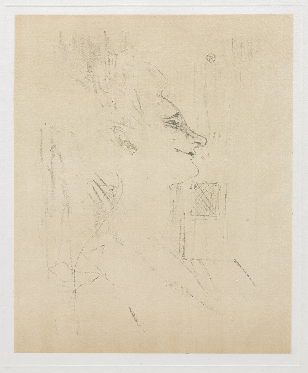 Yvette Guilbert mámorban alkotó: Henri de Toulouse-Lautrec