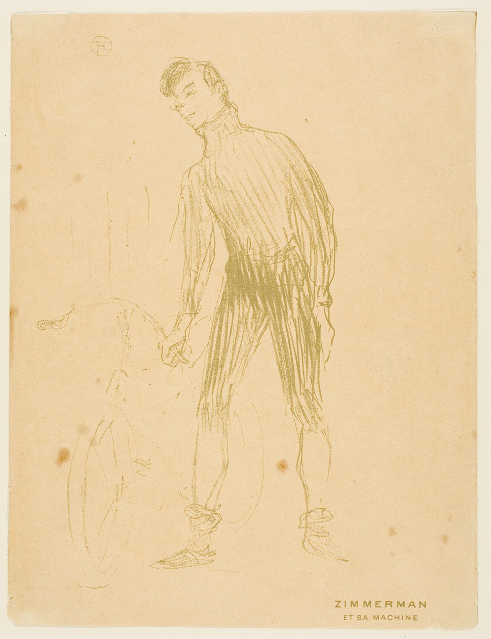 Zimmerman és gépe alkotó: Henri de Toulouse-Lautrec
