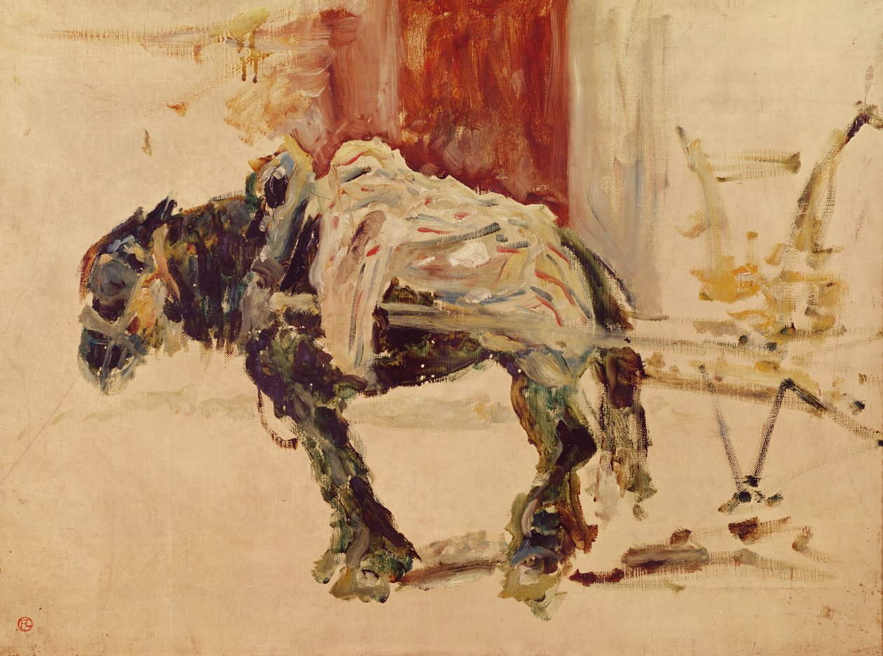 Egy ikerló Céleyranban, 1881 alkotó: Henri de Toulouse Lautrec
