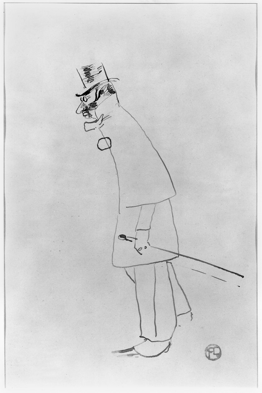 Háziorvos, Gabriel Tapie de Celleyran (1869-1930) 1894 alkotó: Henri de Toulouse Lautrec