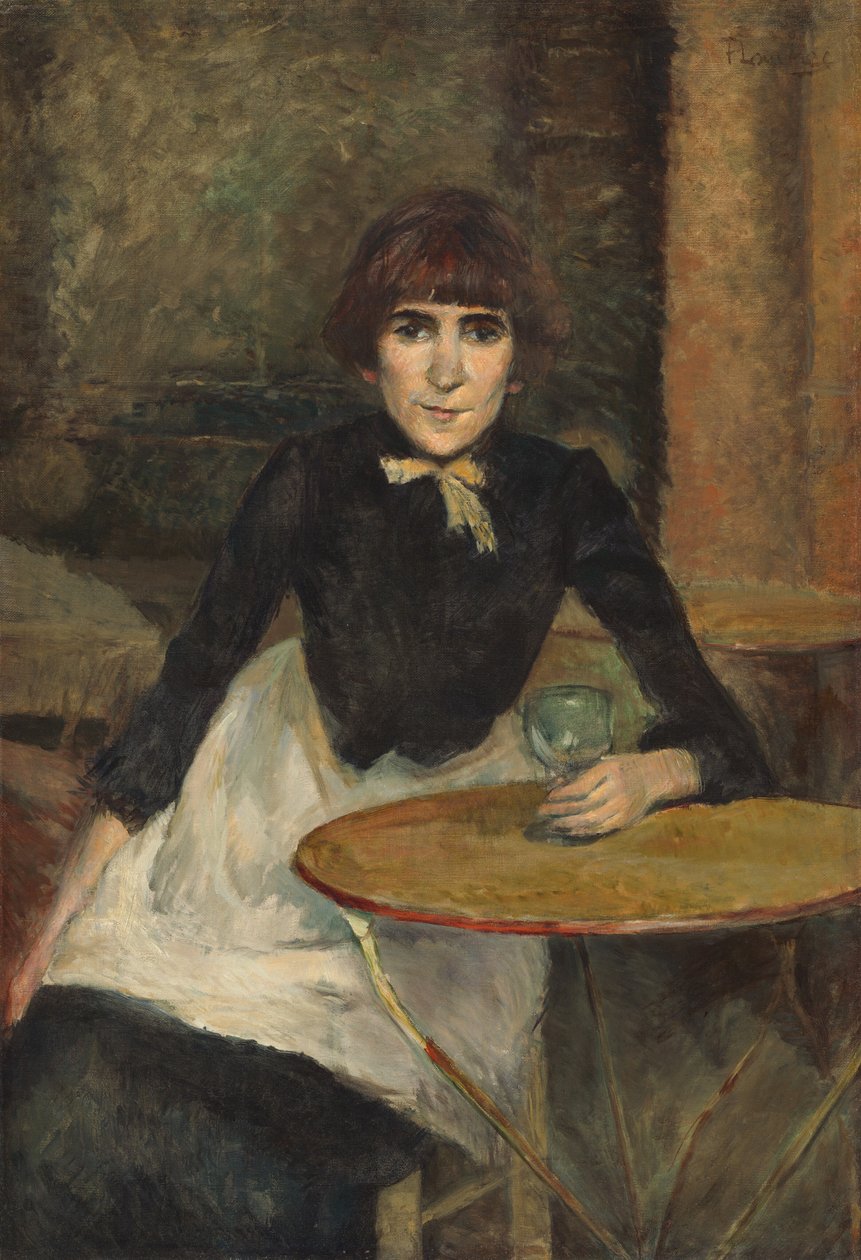 A la Bastille (Jeanne Wenz) alkotó: Henri de Toulouse Lautrec