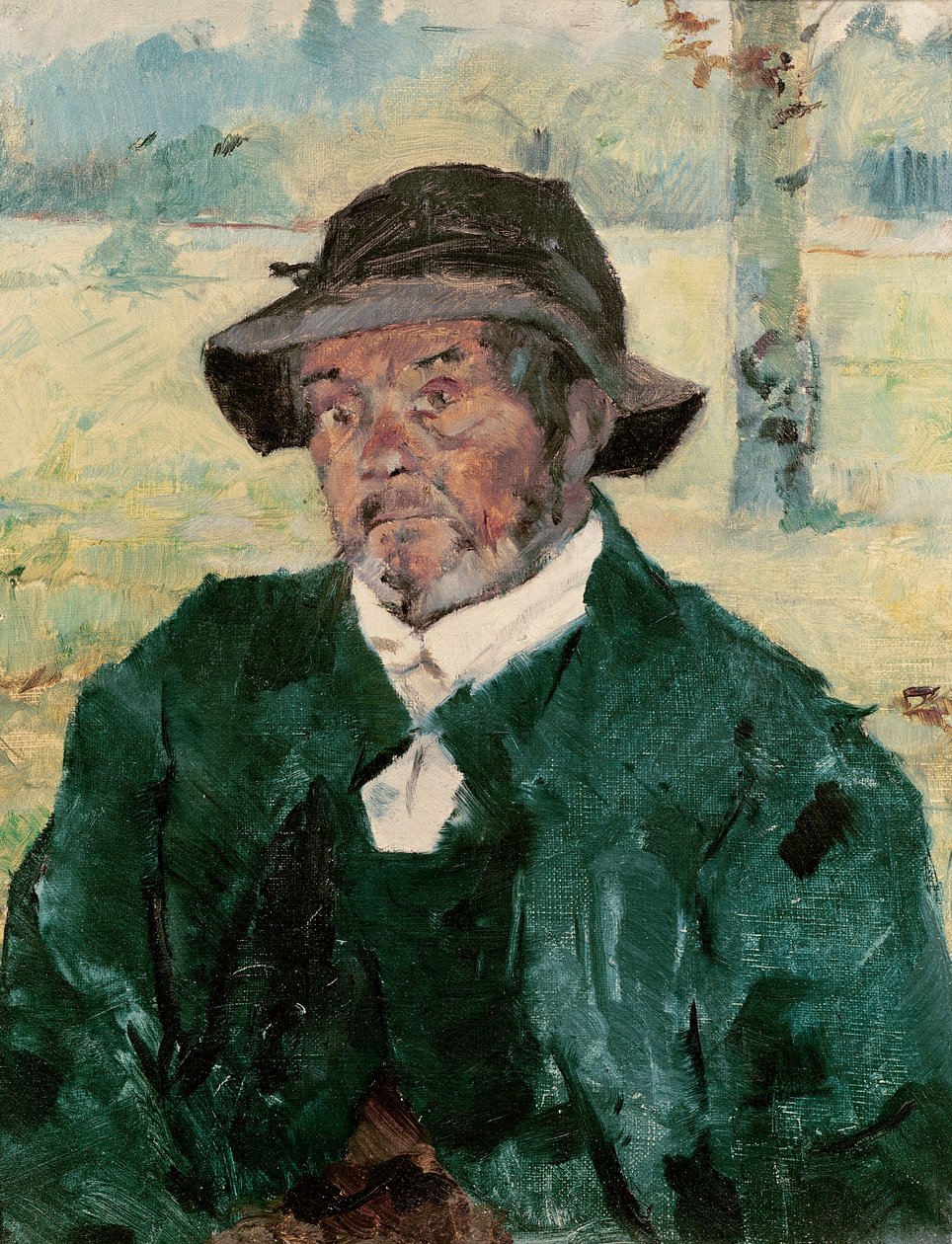 Egy öregember, Celeyran alkotó: Henri de Toulouse Lautrec