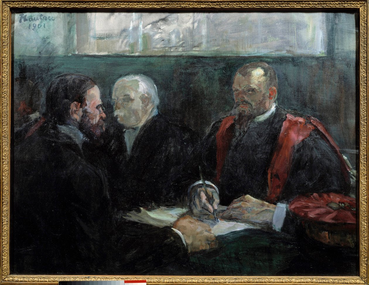 Vizsga a Párizsi Orvostudományi Karon 1901-ben Henri de Toulouse Lautrec (1864-1901) festészete 1901 V. 0,65x0,81 m Albi, Toulouse Lautrec múzeum alkotó: Henri de Toulouse Lautrec