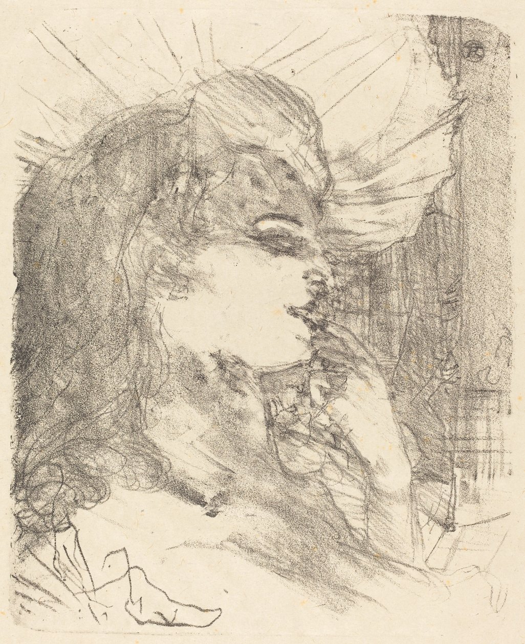 Anna Held, 1896. alkotó: Henri de Toulouse Lautrec