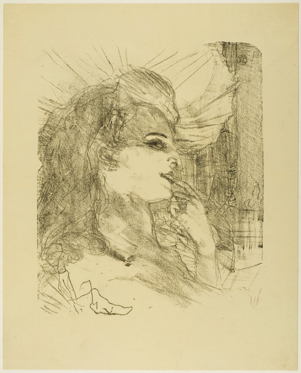 Anna Held, a Treize Litográfiáktól alkotó: Henri de Toulouse Lautrec