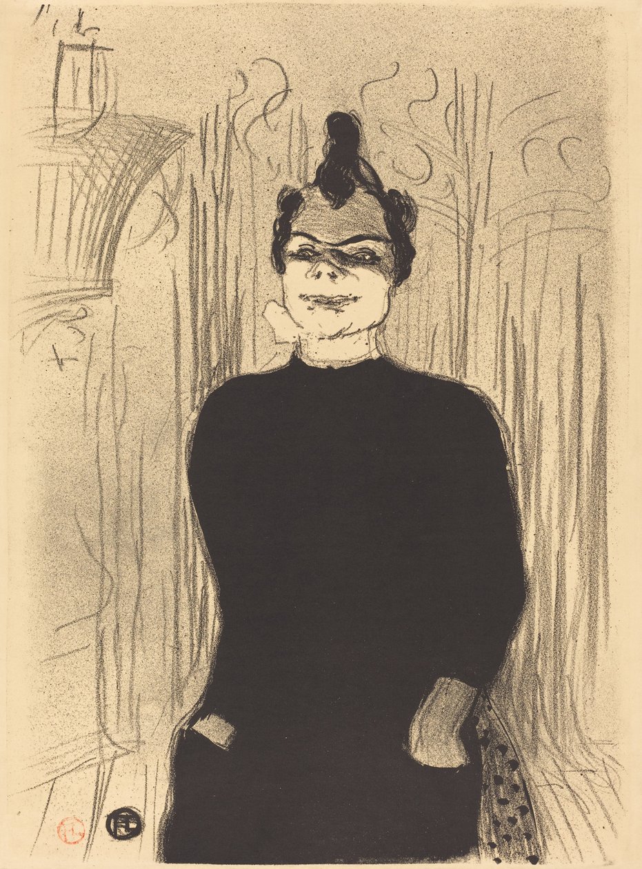 A La Gaiete Rochechouartban: Nicolle (A La Gaieté Rochechouartban: Nicolle) alkotó: Henri de Toulouse Lautrec