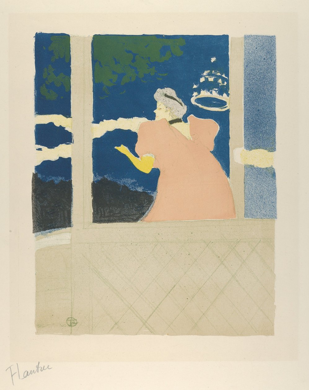 A Les Ambassadeurs Au Café-koncertben A kávézókoncerten, 1894., 1894. alkotó: Henri de Toulouse Lautrec