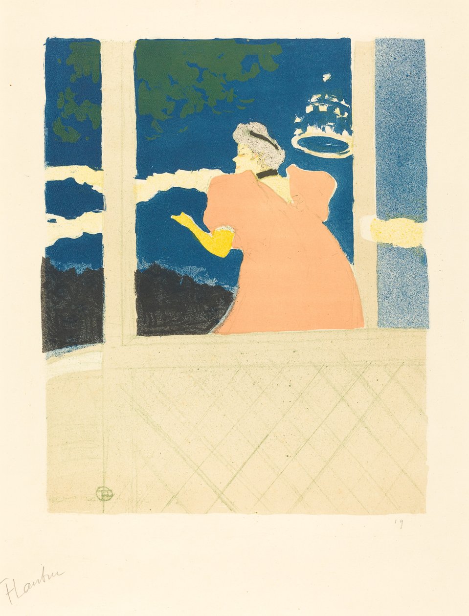 A nagyköveteknél alkotó: Henri de Toulouse Lautrec