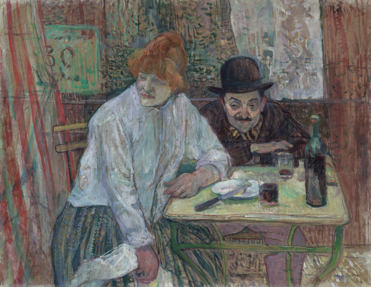 A Café La Mie-ben alkotó: Henri de Toulouse Lautrec