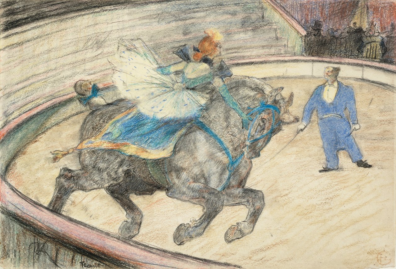 A cirkuszban: Munka a ringben alkotó: Henri de Toulouse Lautrec