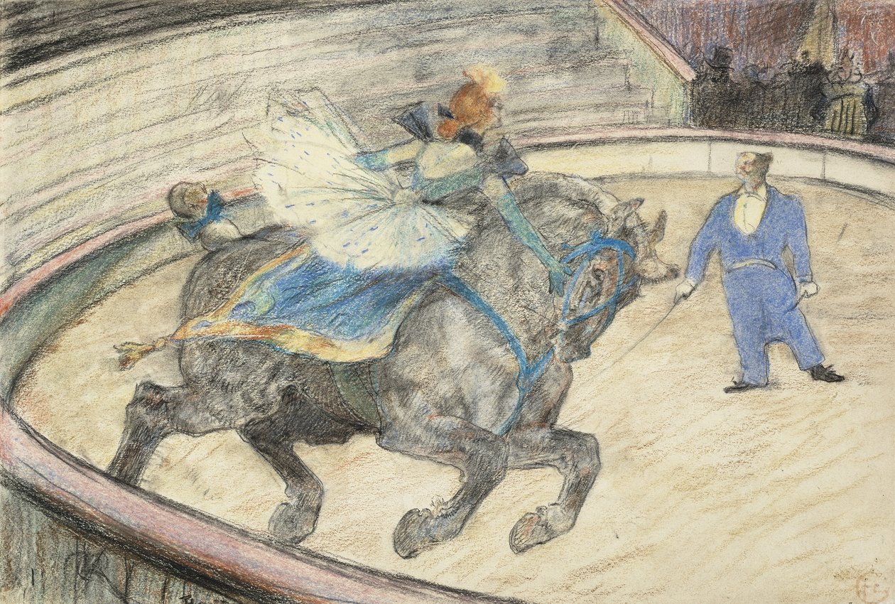 A cirkuszban: Munka a ringben, 1899 alkotó: Henri de Toulouse Lautrec