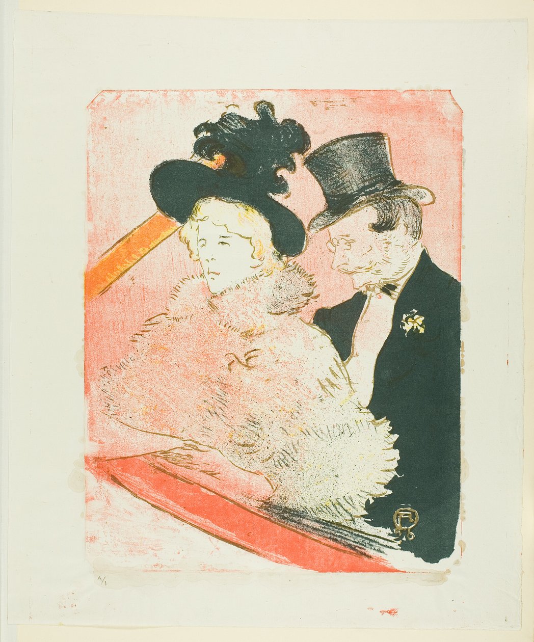 A koncerten alkotó: Henri de Toulouse Lautrec