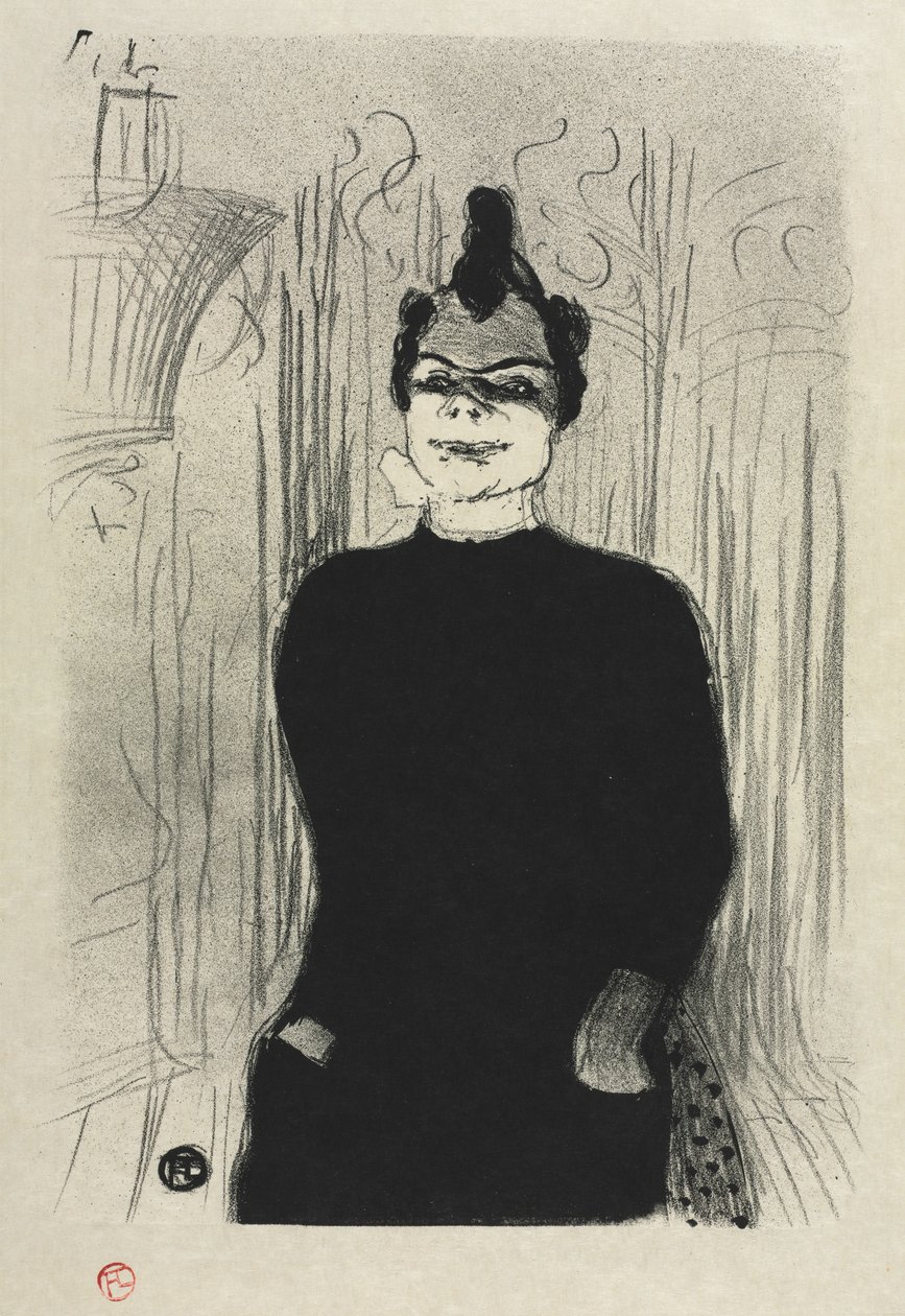 A Gaieté Rochechouartban: Nicolle, 1893. alkotó: Henri de Toulouse Lautrec