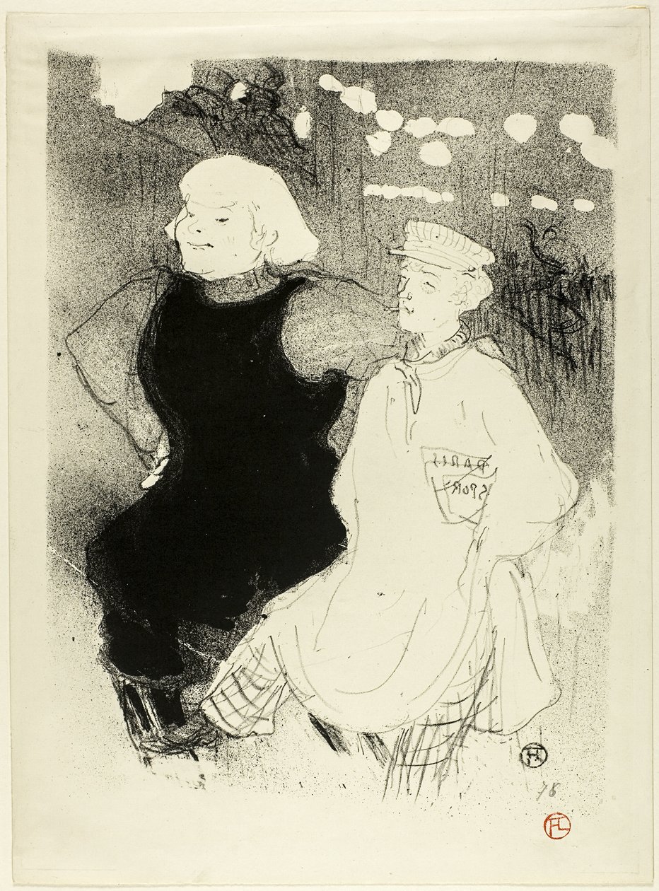 A Moulin Rouge-ban: a francia-orosz szövetség alkotó: Henri de Toulouse Lautrec