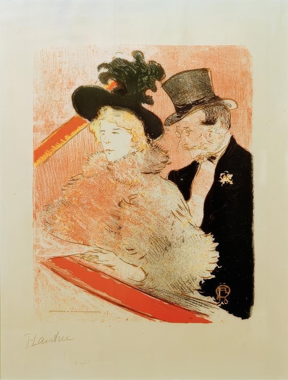 A koncerten alkotó: Henri de Toulouse Lautrec
