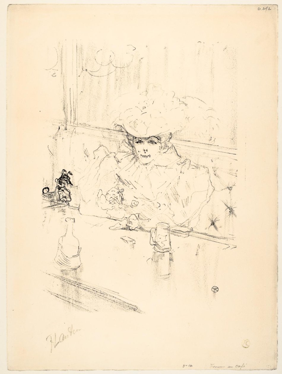 cockchafernél alkotó: Henri de Toulouse Lautrec