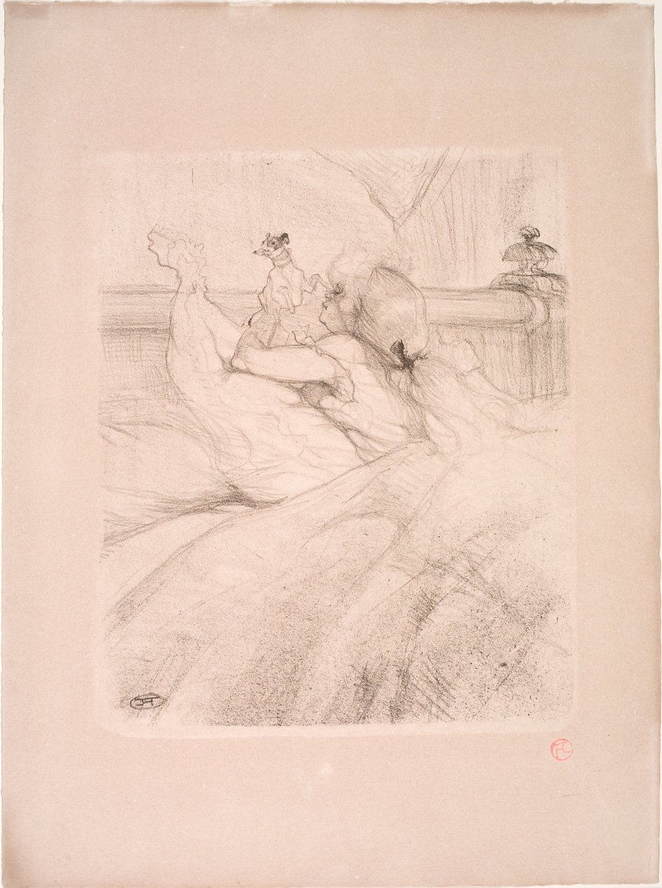 Ágyban alkotó: Henri de Toulouse Lautrec