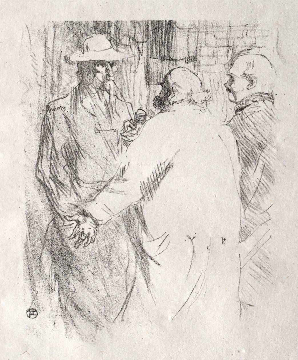 A Sinai lábánál: Clemenceau-tól Busk-ig alkotó: Henri de Toulouse Lautrec