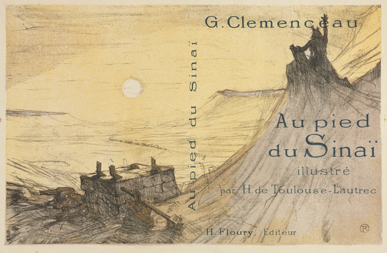 A Sínai lábánál: Borító alkotó: Henri de Toulouse Lautrec