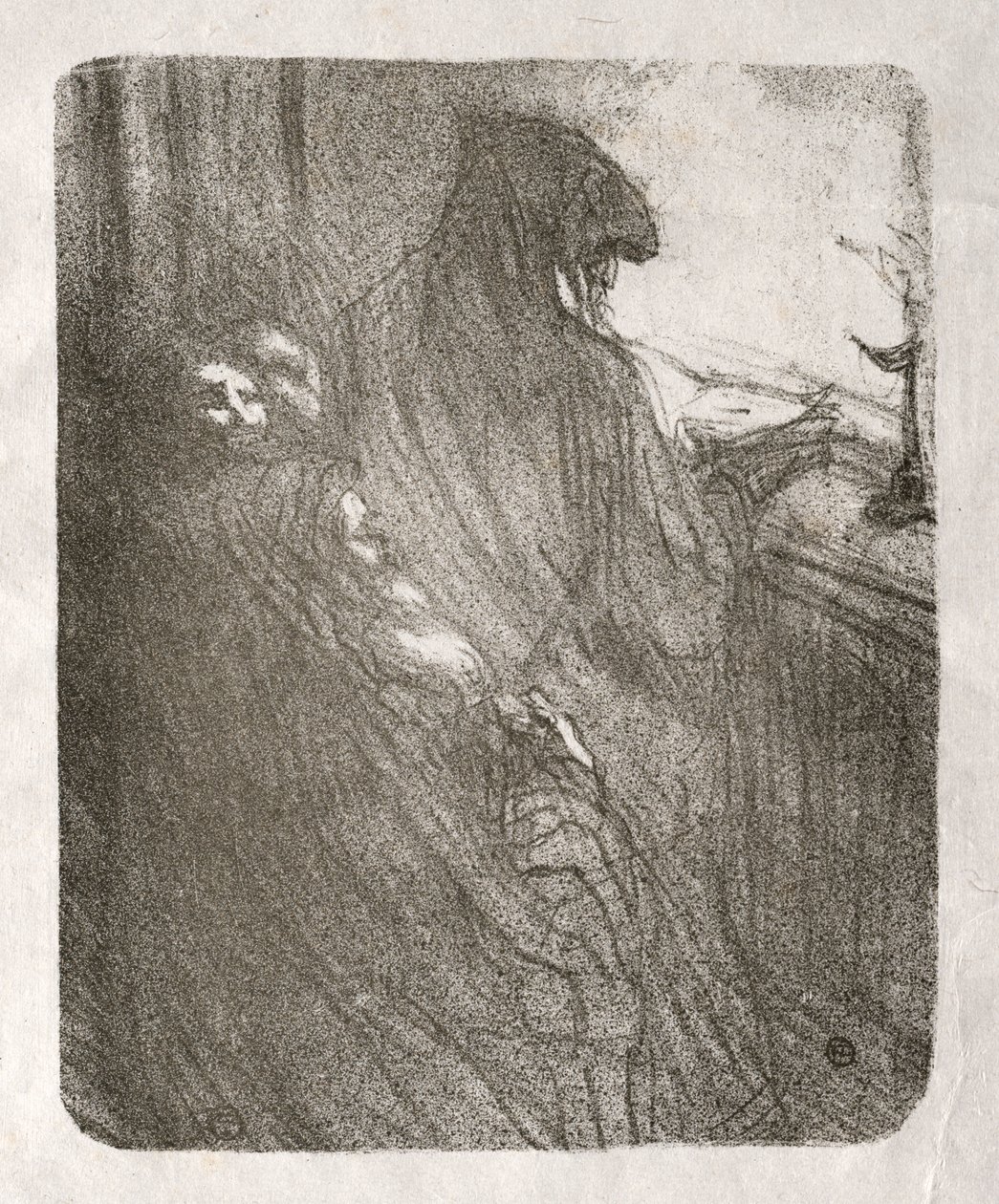 A Sínai lábánál: A lengyel zsidók imája alkotó: Henri de Toulouse Lautrec