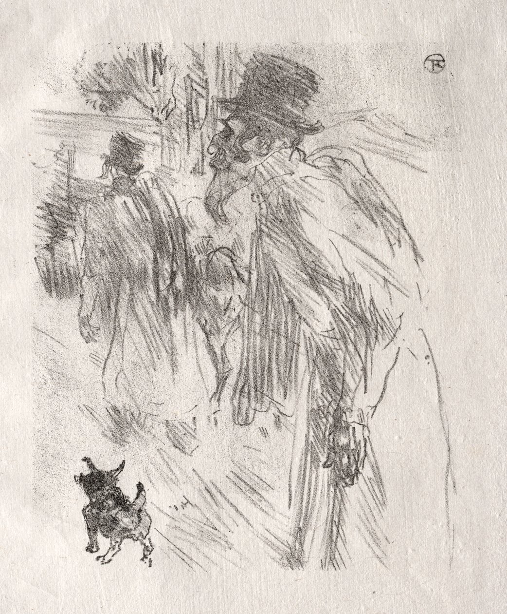 A Sínai lábánál: A lengyel zsidók, Carlsbad alkotó: Henri de Toulouse Lautrec