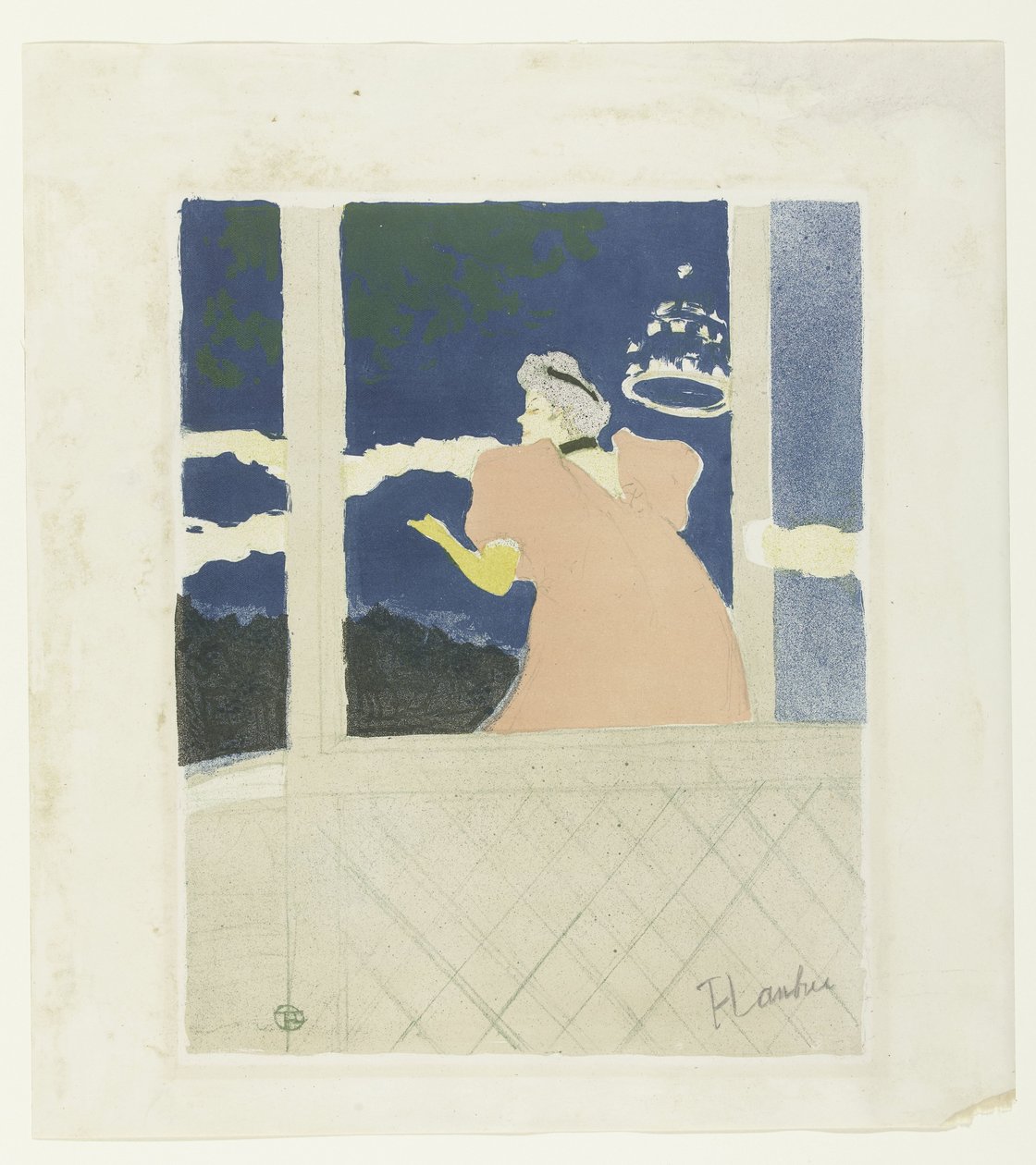 "A nagykövetekhez" A nagyköveteknek alkotó: Henri de Toulouse Lautrec