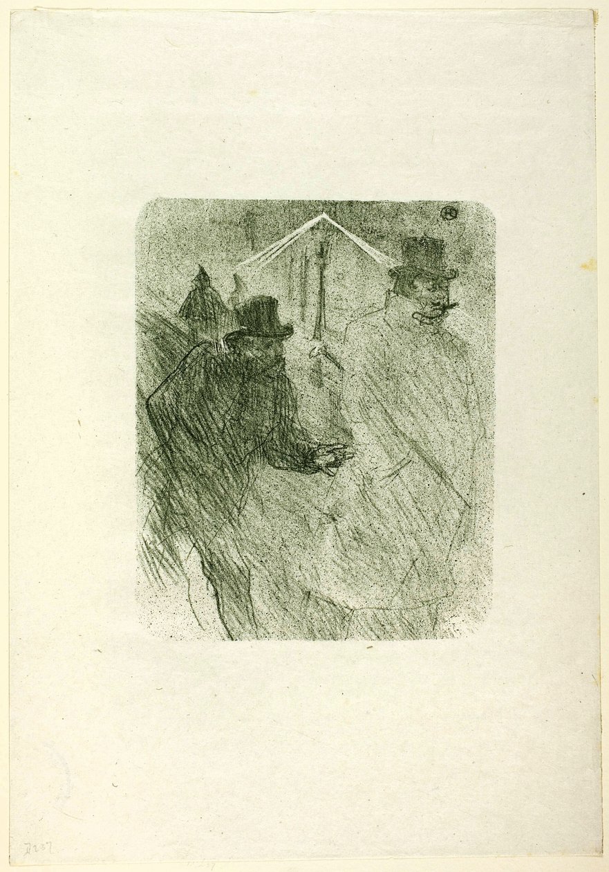 Moïse Begging báró, Au Pied du Sinaïból alkotó: Henri de Toulouse Lautrec