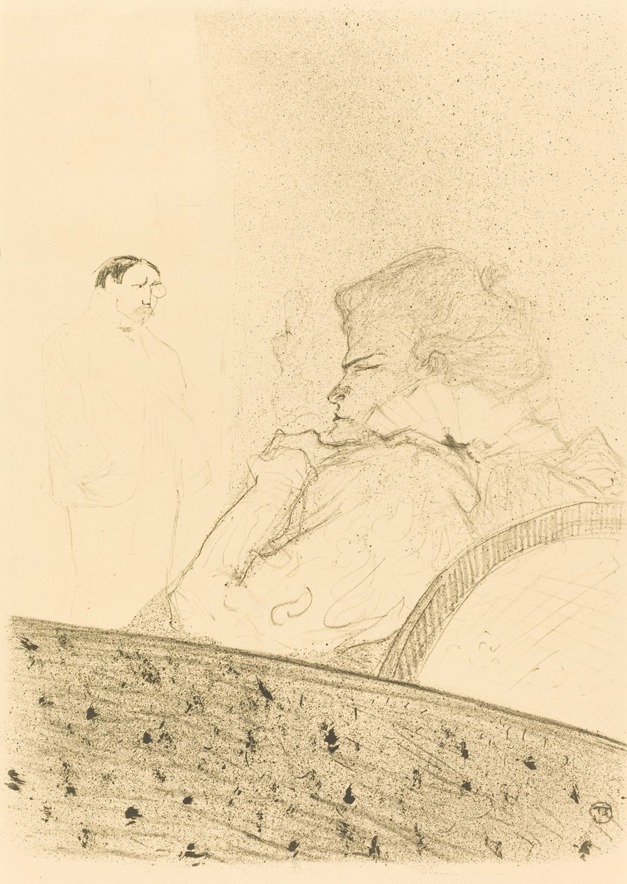 Brandes a dobozában alkotó: Henri de Toulouse Lautrec