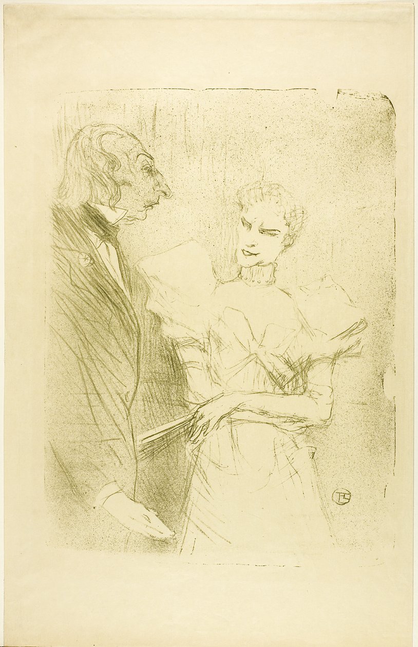 Brandès és Leloir, Les Cabotinsban alkotó: Henri de Toulouse Lautrec