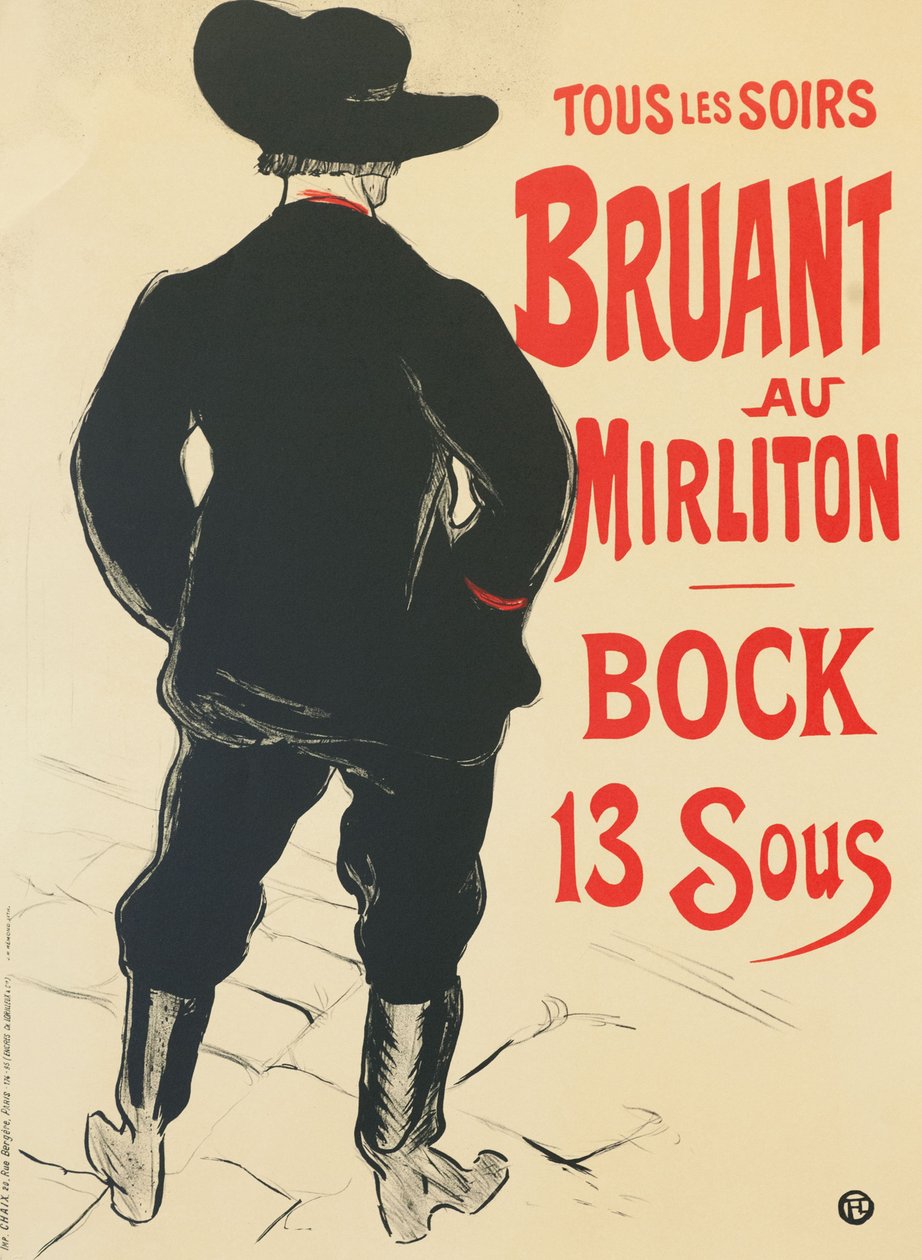 Veréb Mirlitonban, 1893. alkotó: Henri de Toulouse Lautrec