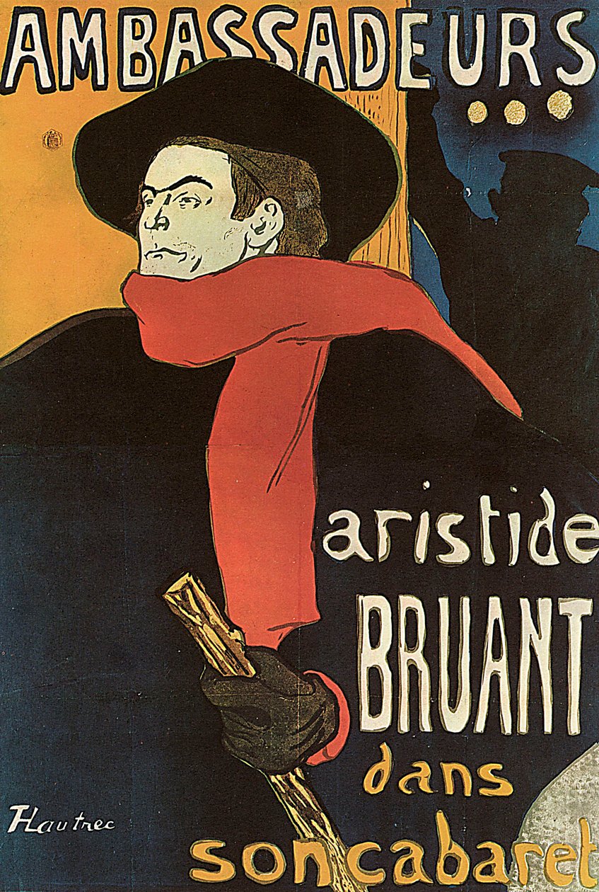Sármány a követekben, 1892. alkotó: Henri de Toulouse Lautrec