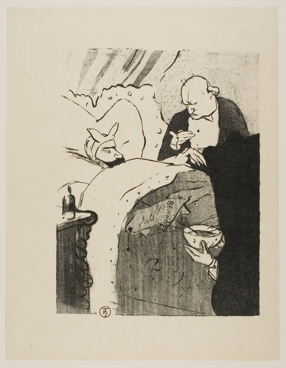 Carnot beteg! alkotó: Henri de Toulouse Lautrec