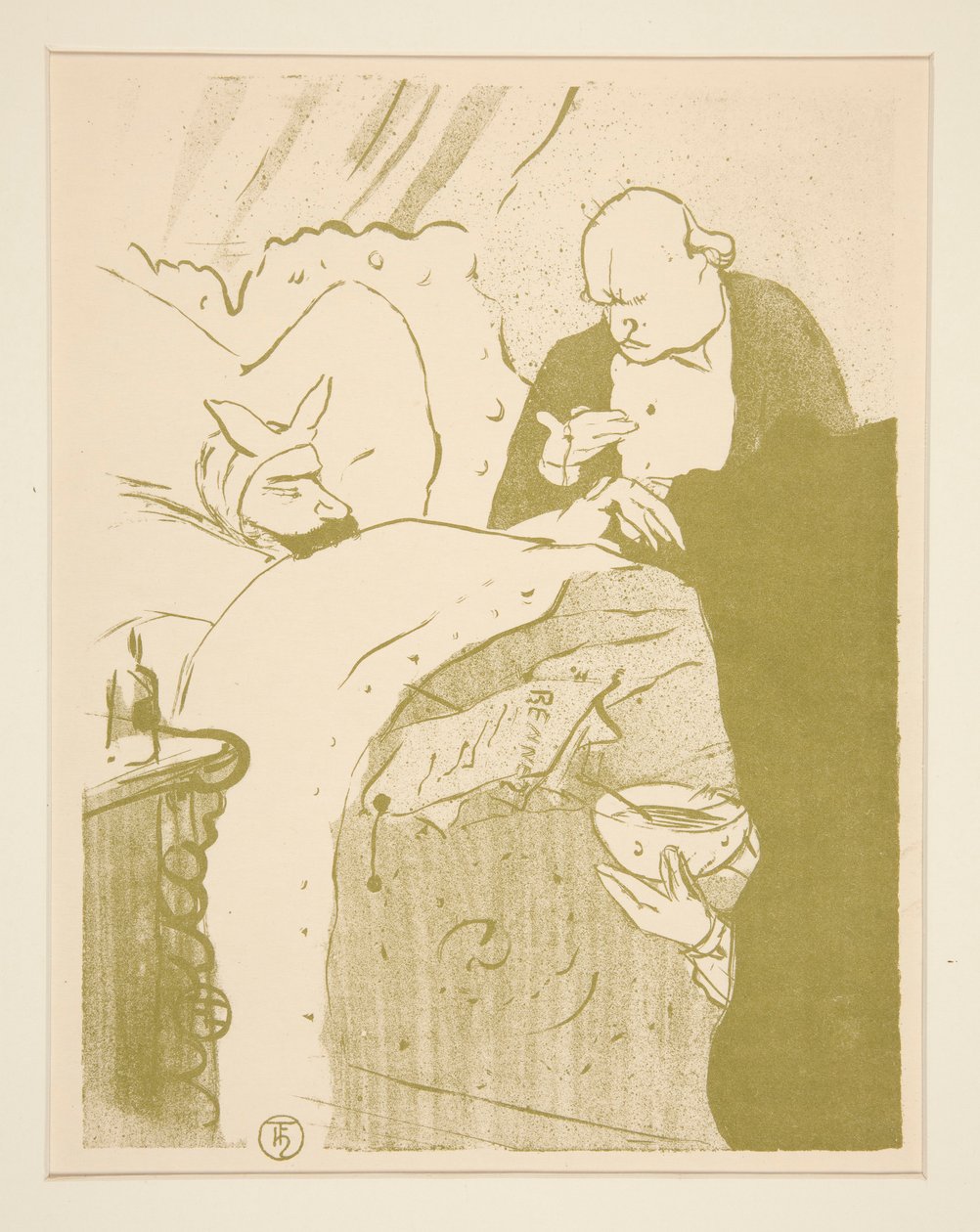 Carnot malade! (Carnot beteg!) alkotó: Henri de Toulouse Lautrec
