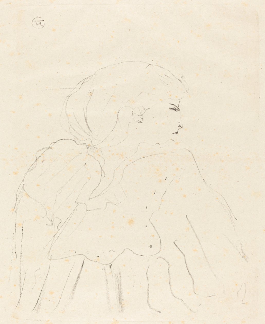 Kaszív, 1896. alkotó: Henri de Toulouse Lautrec