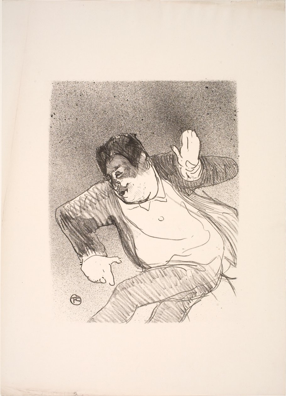 Caudieux, kis kaszinó alkotó: Henri de Toulouse Lautrec