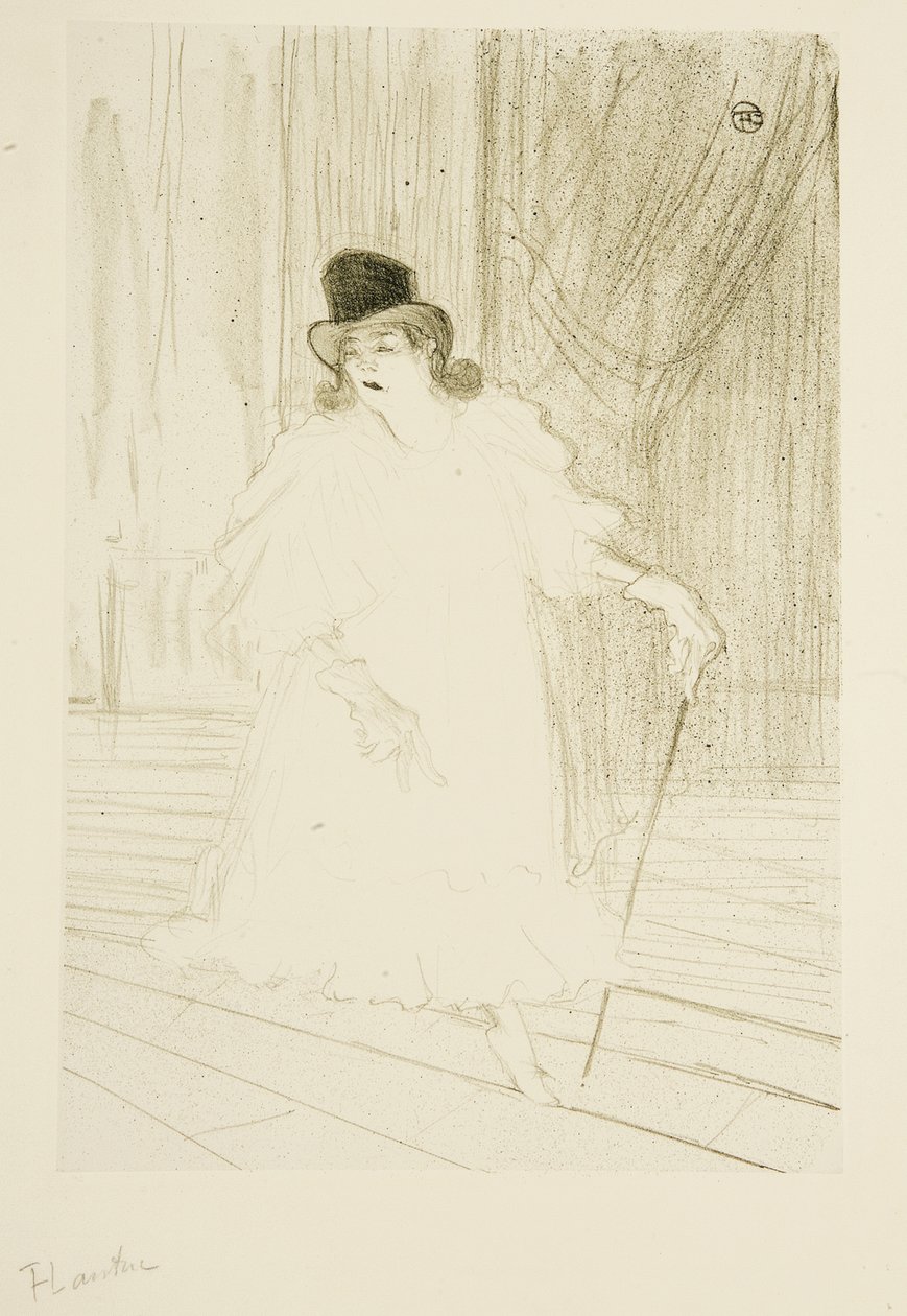 Cecy Loftus, 1895 alkotó: Henri de Toulouse Lautrec