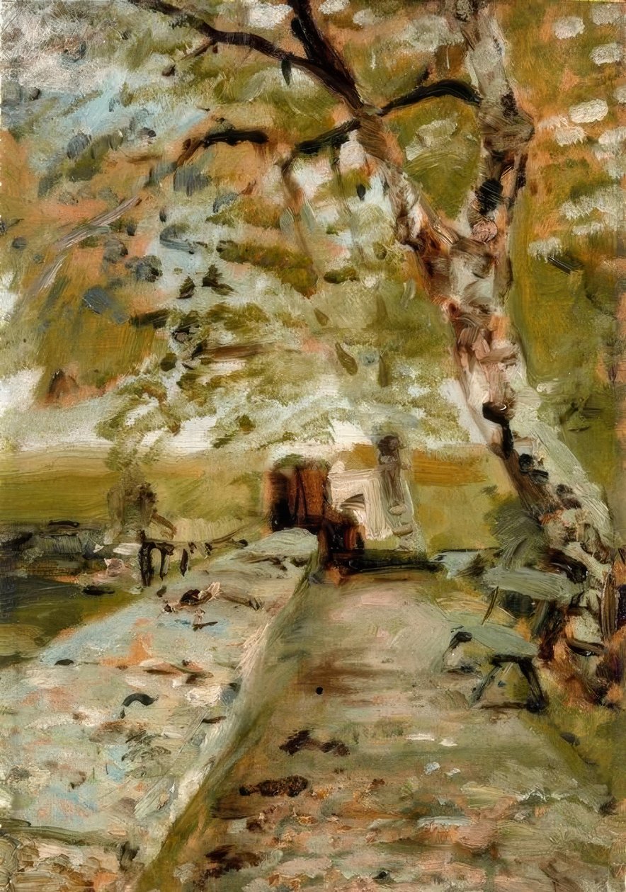 Bosc vára. A terasz alkotó: Henri de Toulouse Lautrec