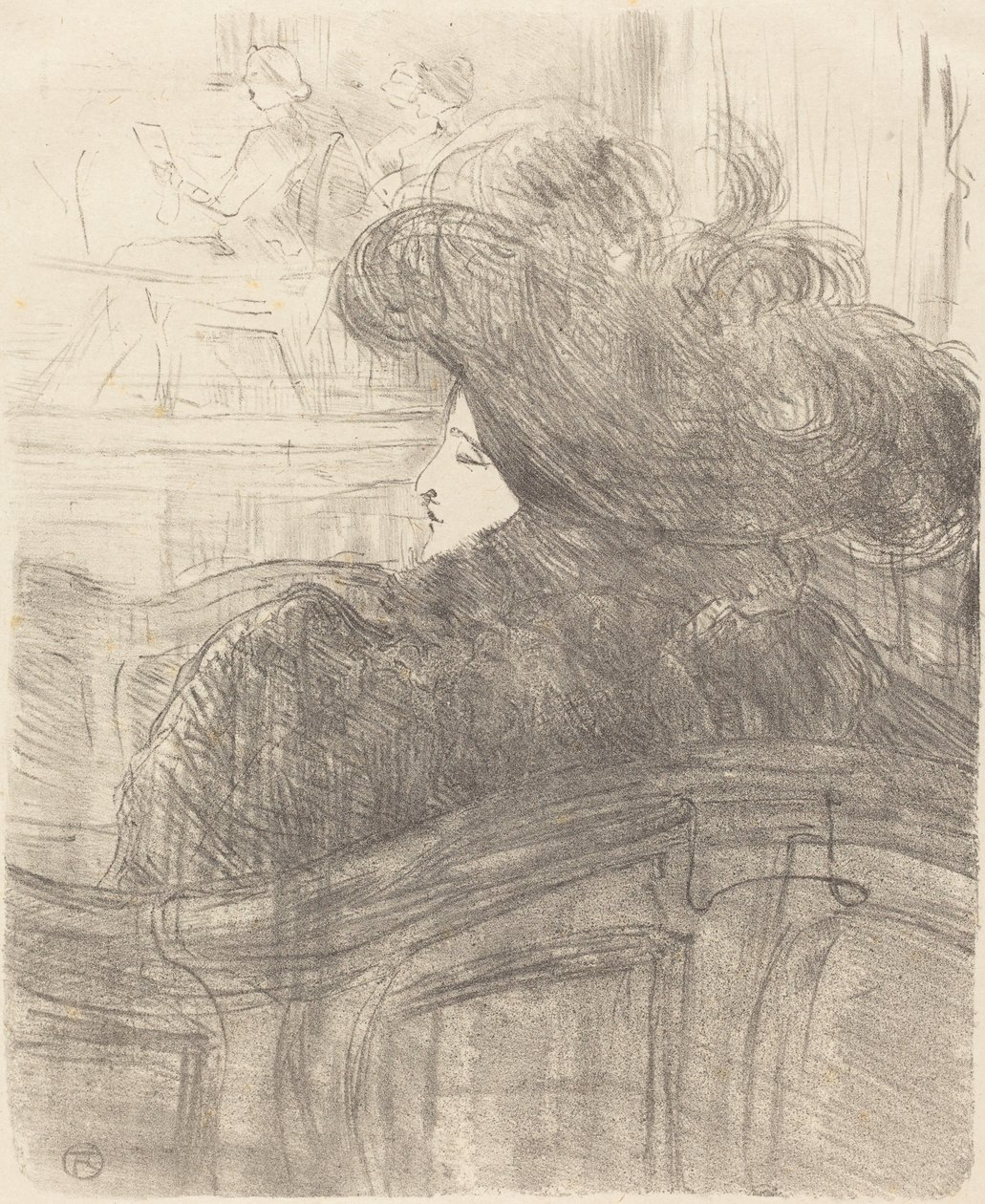 Cleo de Merode alkotó: Henri de Toulouse Lautrec