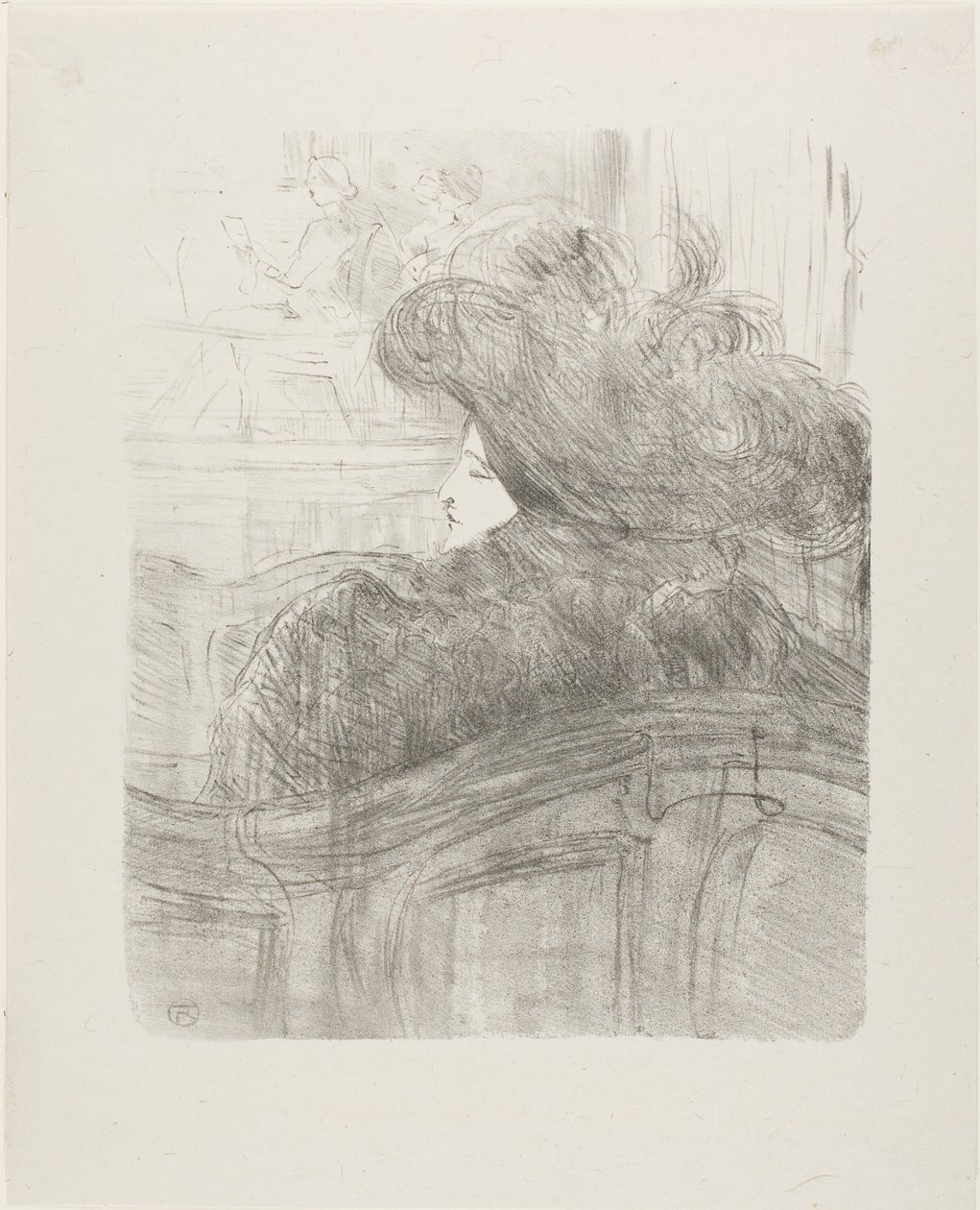 Cléo de Mérode, a Tizenhárom litográfiából alkotó: Henri de Toulouse Lautrec