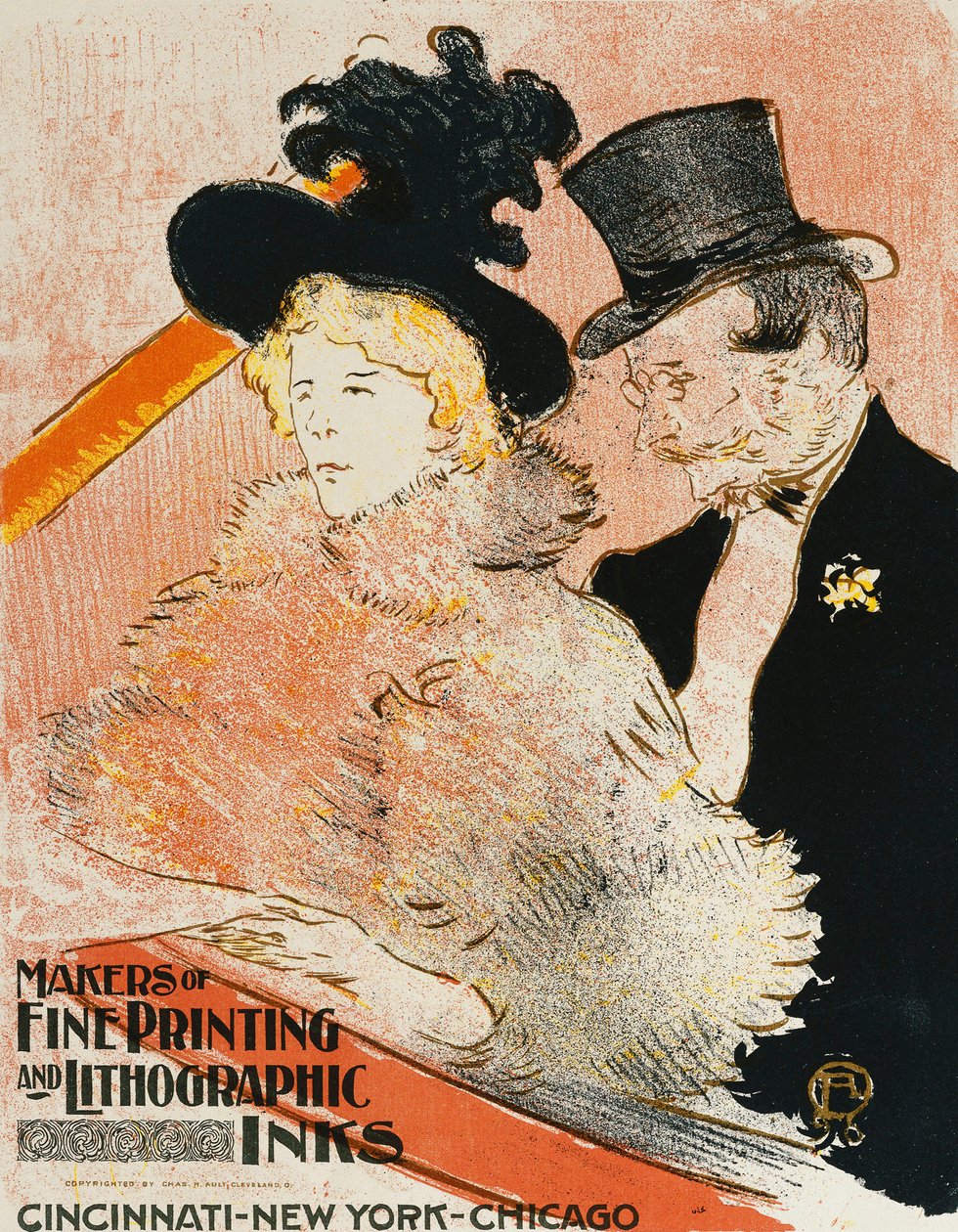 Koncert; A hangversenyen, 1896 alkotó: Henri de Toulouse Lautrec